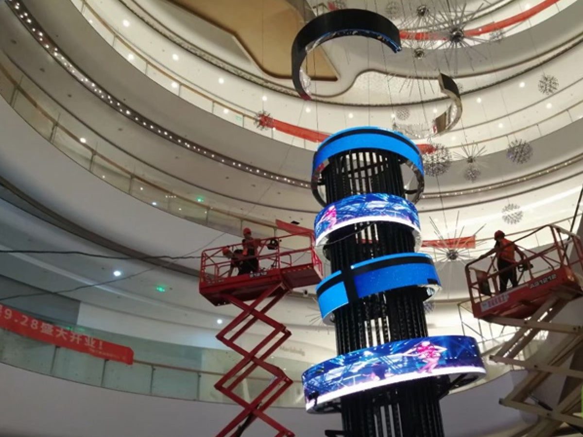 จอโฆษณา LED Display Flexible (Indoor)