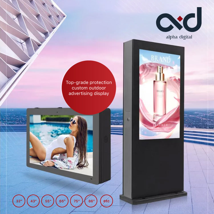 Custom Digital Signage Display Stand