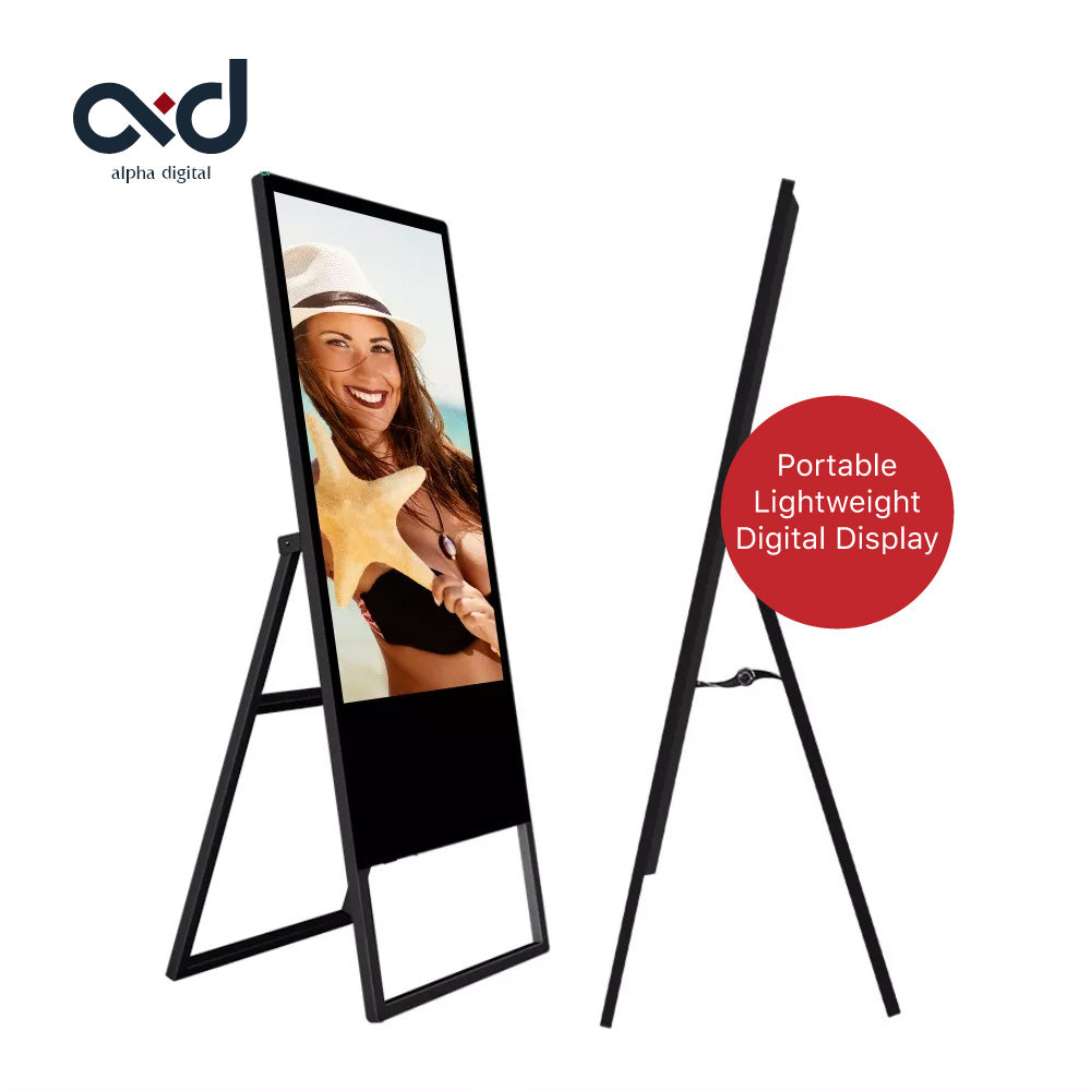 Portable Digital Signage Display Stand