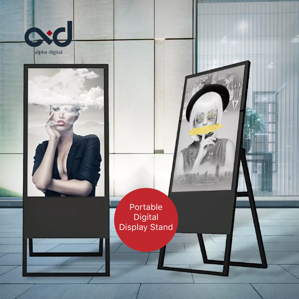 Portable Digital Signage Display Stand