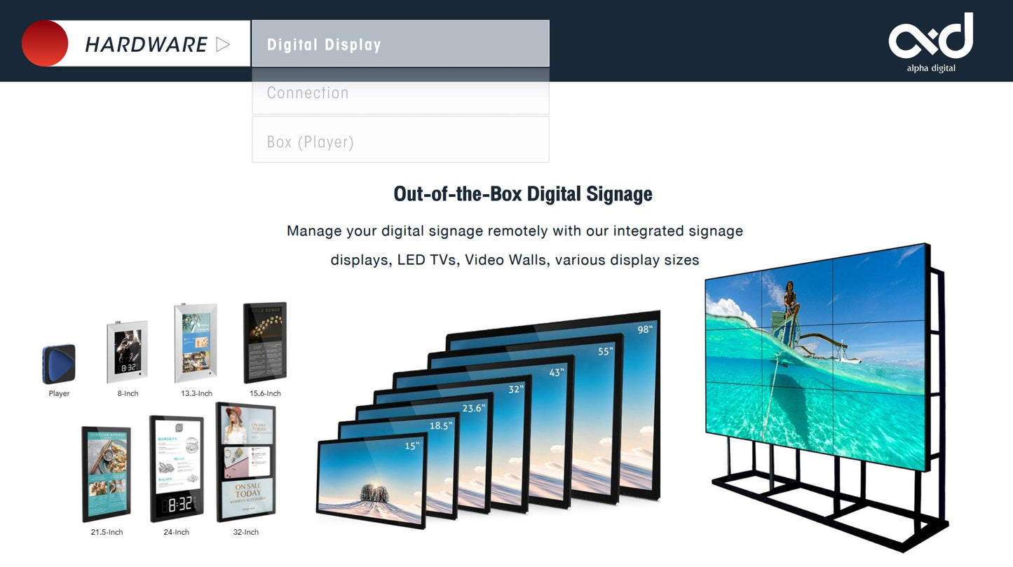 Alpha Digital Content Player Box