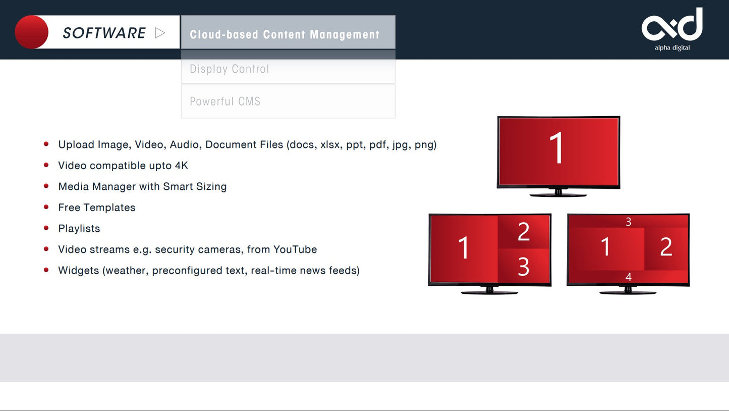 Alpha Digital Content Player Box