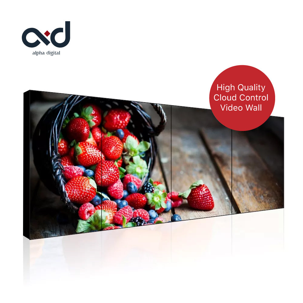4x1 Indoor 46" Video Wall จอประชาสัมพันธ์ดิจิตอล