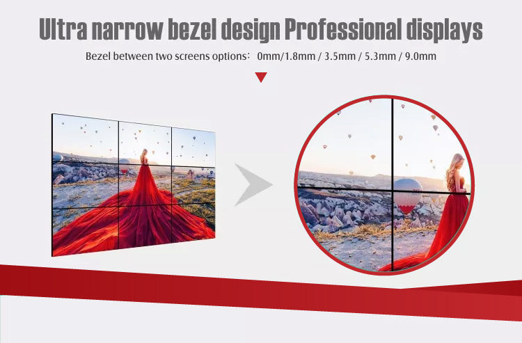 2x2 Indoor 55" Video Wall จอประชาสัมพันธ์ดิจิตอล