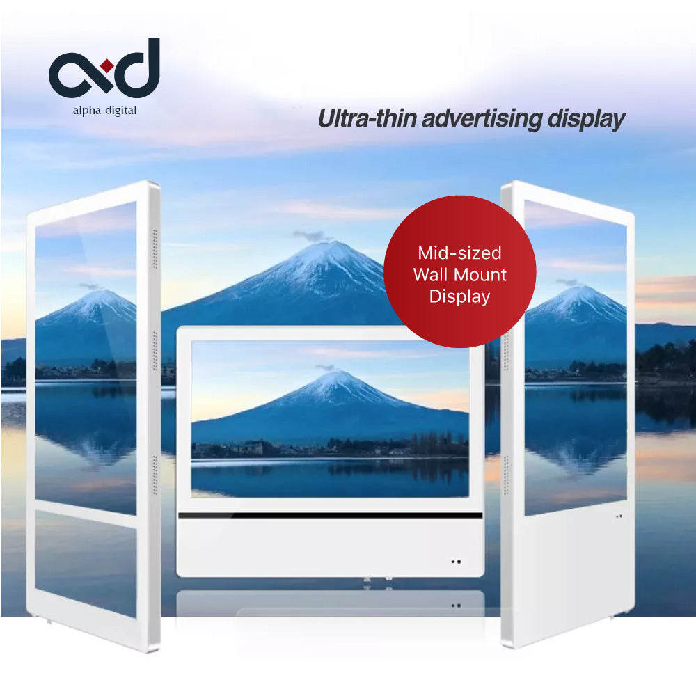 10-43" Wall Mounted Display
