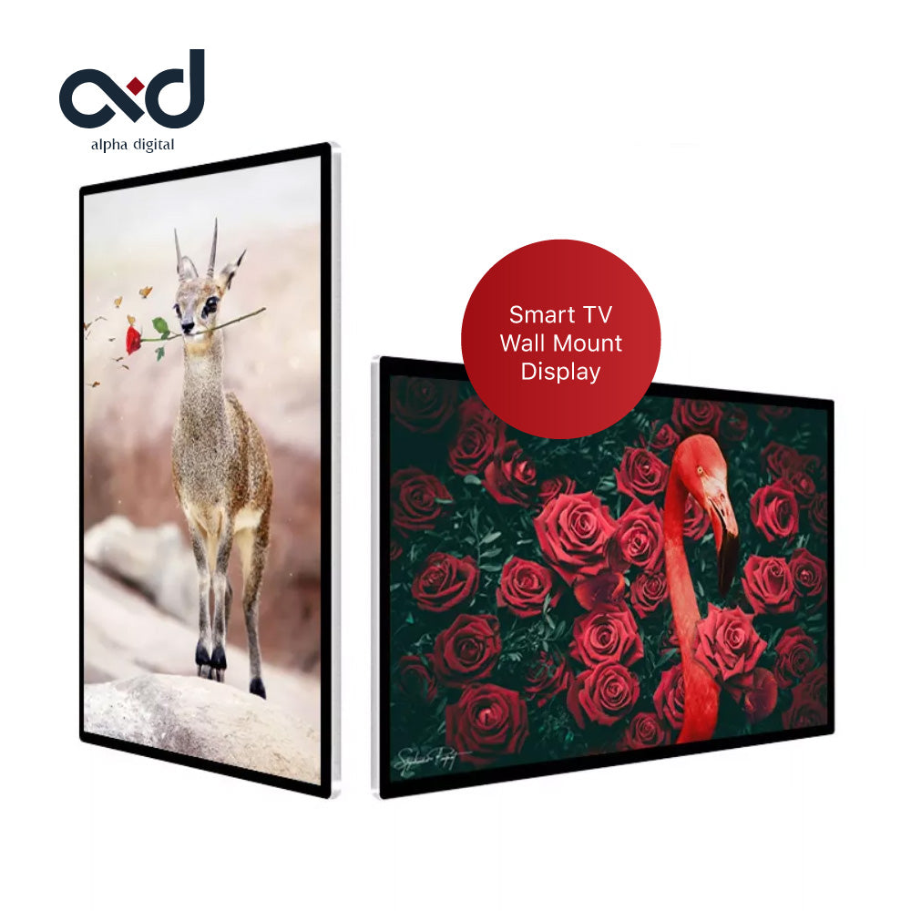 15-65" Wall Mounted Smart TV