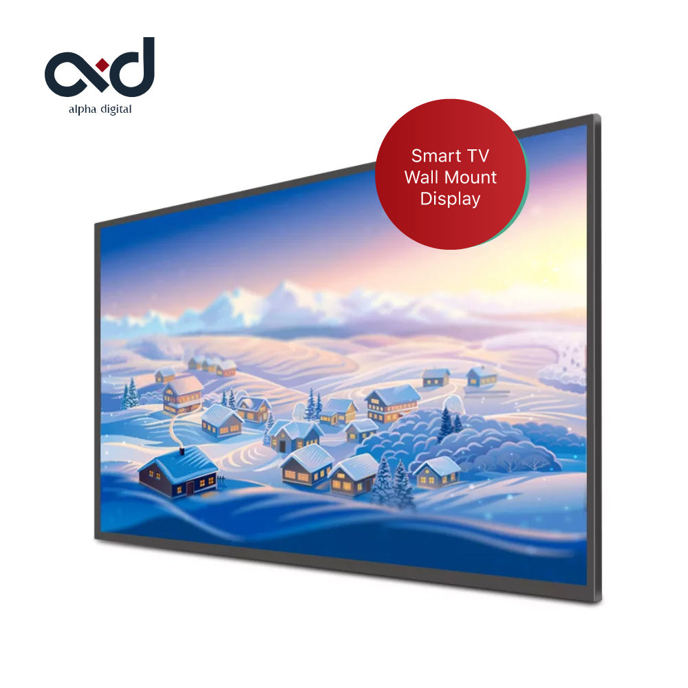 15-65" Wall Mounted Smart TV