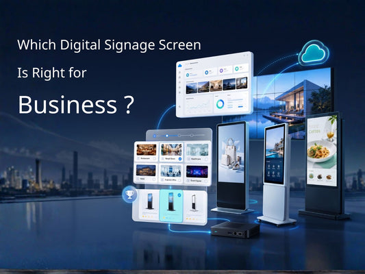 จอ Digital Signage แบบไหน เหมาะกับคุณ?
