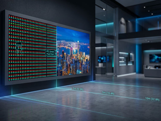 วิธีเลือก Pixel Pitch จอ LED