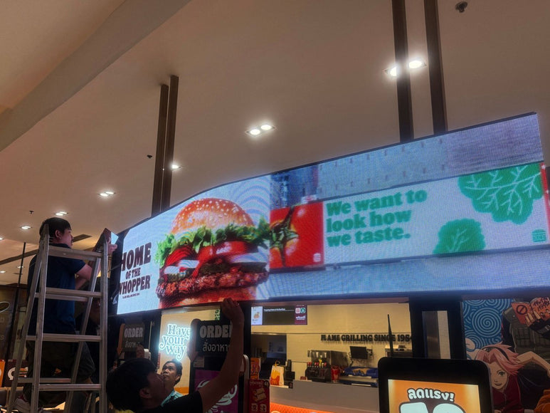 จอโฆษณา LED Display (Indoor)