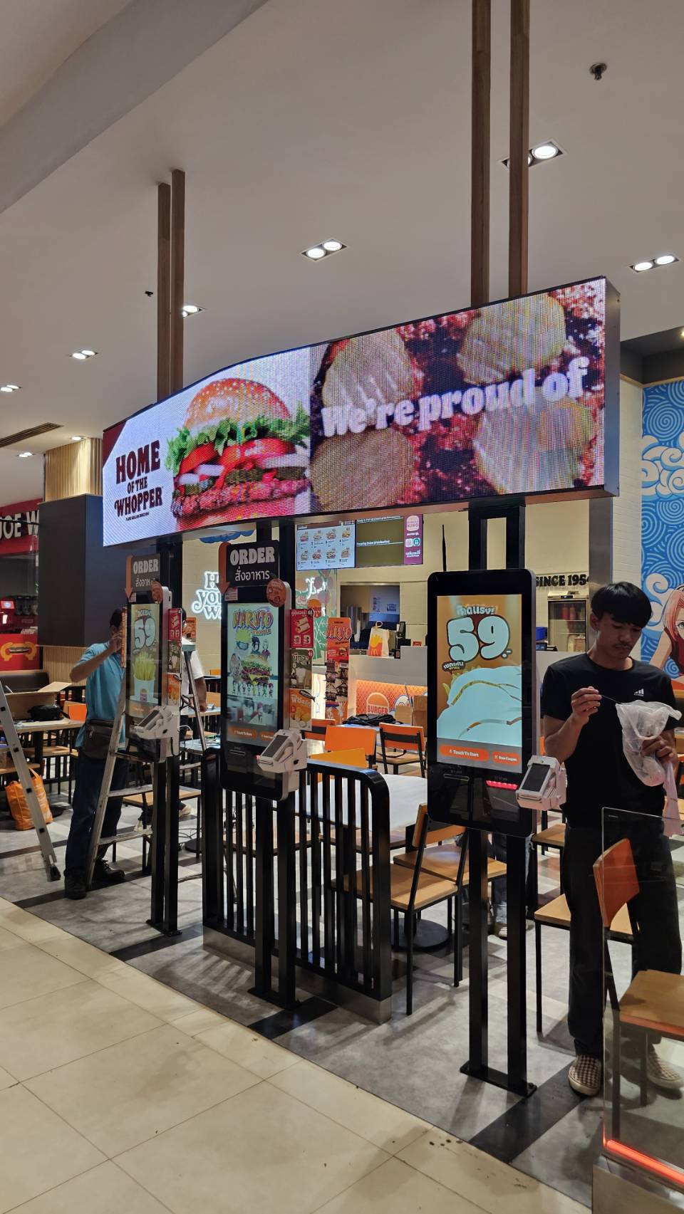 จอโฆษณา LED Display (Indoor)