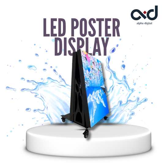 ป้ายตั้ง LED Poster Display
