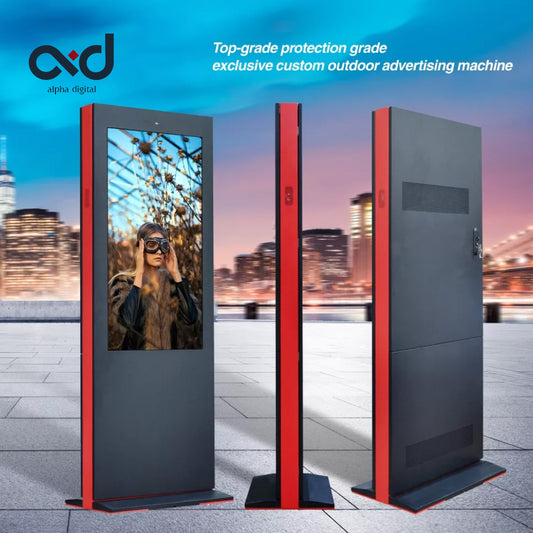 Outdoor Digital Signage Display Stand 32-65"