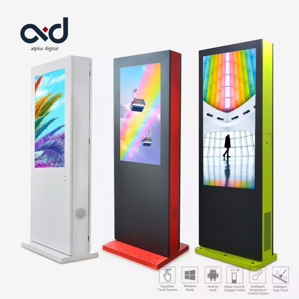 Custom Digital Signage Display Stand
